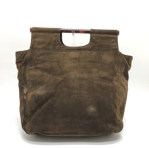 CHANEL Vintage Brown Logo Tote Bag - Picture 2 of 15